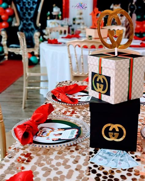 gucci party ideas